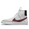 (GS) Nike Blazer Mid '77 SE 'White Rush Maroon' DH8640-101
