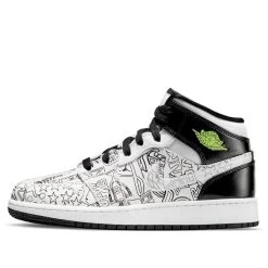 Nike (GS) Air Jordan 1 Mid SE 'DIY' DC4099-100