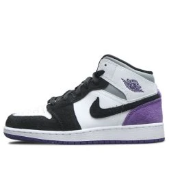 Nike (GS) Air Jordan 1 Mid SE 'Varsity Purple' BQ6931-105