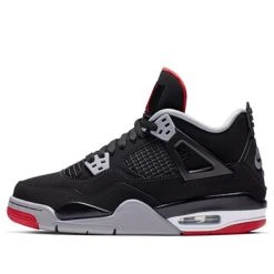 Nike (GS) Air Jordan 4 Retro OG 'Bred' 2019 408452-060
