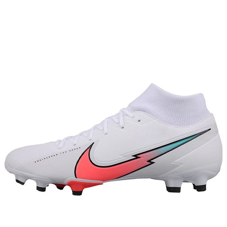 Nike Mercurial Superfly 7 Academy MG 'White Crimson Jade' AT7946-163 1 Nike Mercurial Superfly 7 Academy MG 'White Crimson Jade' AT7946-163