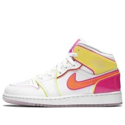 Nike (GS) Air Jordan 1 Mid SE 'Edge Glow' CV4611-100
