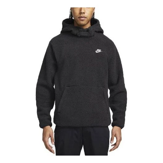 Men's Nike Sportswear Sport Essentials+ Casual Sports Breathable Fleece Pullover Black DD5014-010 1 Men's Nike Sportswear Sport Essentials+ Casual Sports Breathable Fleece Pullover Black DD5014-010