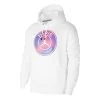 Nike Air Jordan Paris Saint-Germain Printing Fleece Pullover White CZ0816-100