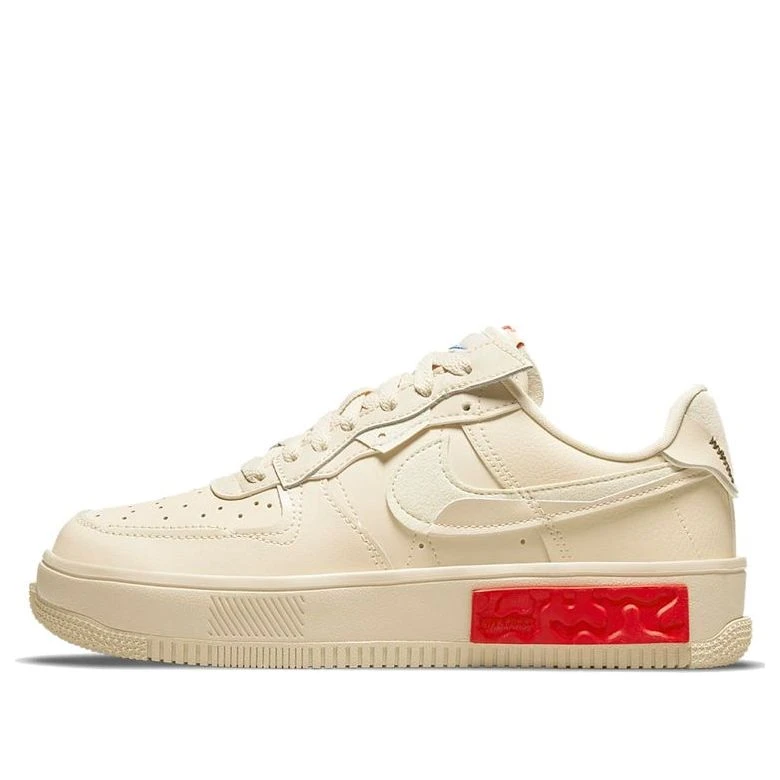 (WMNS) Nike Air Force 1 Fontanka 'Pearl White University Red' DA7024-200 1 (WMNS) Nike Air Force 1 Fontanka 'Pearl White University Red' DA7024-200