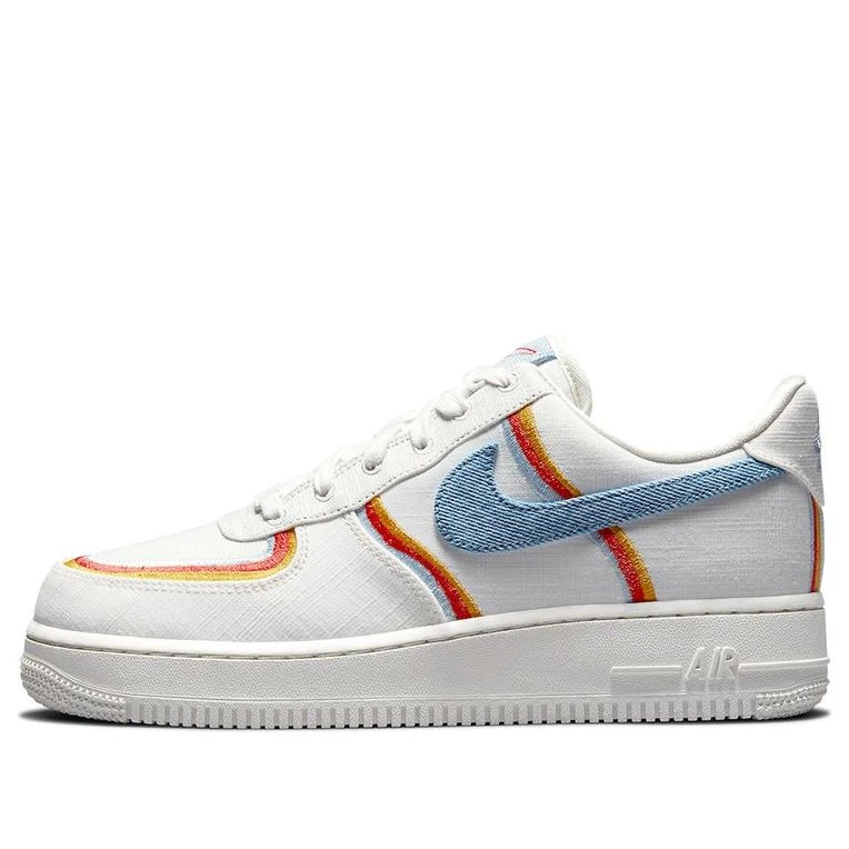 (WMNS) Nike Air Force 1 Low 'Sail Denim Swoosh' DJ4655-133 1 (WMNS) Nike Air Force 1 Low 'Sail Denim Swoosh' DJ4655-133