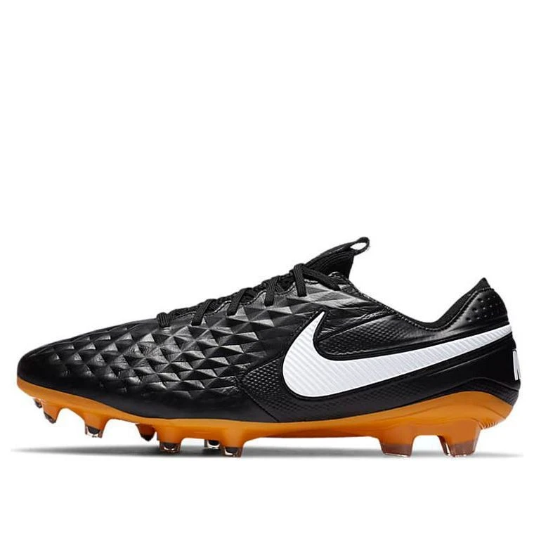Nike Tiempo Legend 8 Elite Tech Craft FG 'Black Pro Gold' CV3141-017 1 Nike Tiempo Legend 8 Elite Tech Craft FG 'Black Pro Gold' CV3141-017